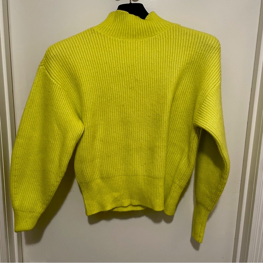Anthropologie Yellow Sweater - Size S